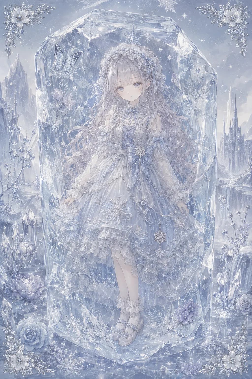 An Atelier DOLL awakened among ice crystals